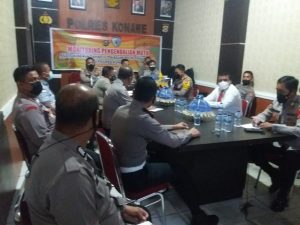 Itwasum Polri Gelar Monitoring Pengendalian Mutu Audit Kinerja di Polres Konawe