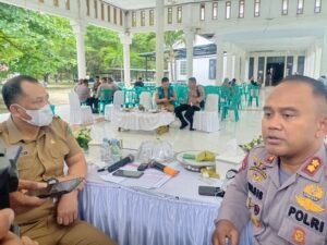 Pemkab dan Polres Konawe Gelar Rapat Koordinasi Percepatan Vaksinasi