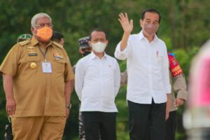 Presiden Joko Widodo Resmikan Bendungan Ladongi Kolaka Timur