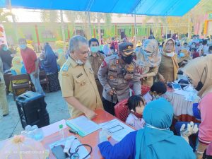 Vaksinasi Anak 6-11 Tahun, Bupati Konawe: Jangan Takut Divaksin