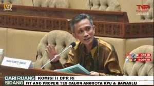 Uji Kelayakan Calon Anggota KPU RI Jadi Panggung Dua Putra Terbaik Sultra