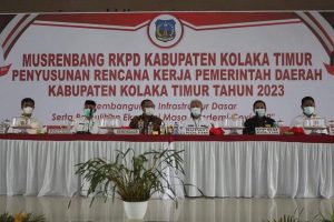 Pemkab Koltim Gelar Musrenbang RKPD Tahun 2023, Penguatan Empat Sektor Jadi Prioritas