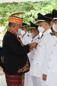 HUT Konawe, Bupati Kery Saiful Konggoasa Lantik Pejabat Eselon 3 dan 4