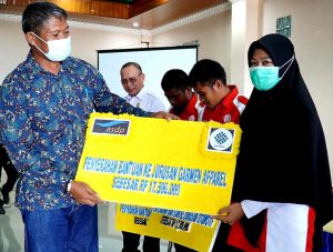 PT ASDP Indonesia Ferry Beri Bantuan Modal Usaha Kepada Alumni BPVP Kendari di Busel