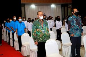 Diresmikan Menaker, Kepala BPVP Kendari Hadiri Kick Off Pelatihan Vokasi Tahun 2022 di Lombok Timur NTB