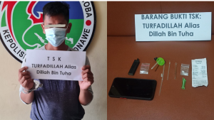 Kedapatan Bawa Sabu 0,73 gram, Warga Koltim Diciduk Satresnarkoba Polres Konawe