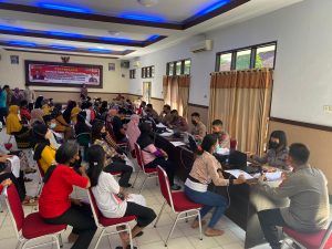 Polres Konawe Salurkan Bantuan Tunai PKLWN Tahap 2