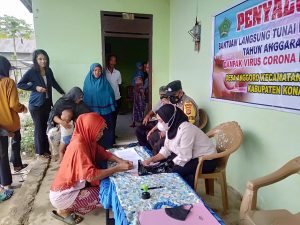 71 KPM di Desa Anggoro Wonggeduku Terima BLT DD Tahap 2