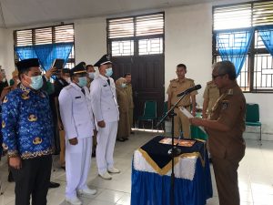 Pj Bupati Koltim Lantik Camat Sekcam dan Lurah Poli-Polia