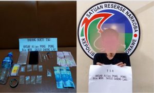 Tak Jera, Residivis Kasus Narkoba di Konawe Dibekuk Polisi