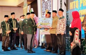 Buton Utara Raih Juara Terbaik 2 Kategori Kafilah Terbaik Lomba Pawai Taaruf MTQ Sultra ke 29