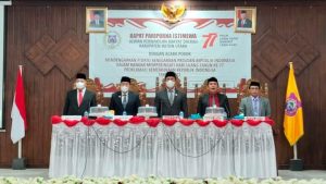 DPRD Buton Utara Gelar Rapat Paripurna Istimewa Mendengarkan Pidato Kenegaraan Presiden RI Joko Widodo
