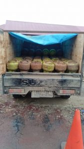 Tim Reskrim Polres Konawe Amankan 120 Tabung Gas Elpiji, Diduga Hendak Diselundupkan ke Morowali