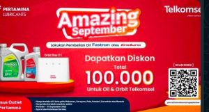 Sinergi Telkomsel dan Pertamina Lubricants, Hadirkan Program untuk Pelanggan