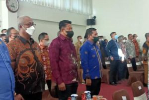 Wakil Bupati Ahali Hadiri Serah Terima Jabatan Kepala BPK Perwakilan Sultra