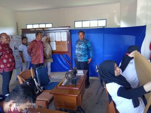 Wakil Bupati Butur Ahali Pantau Pelatihan Berbasis Kompetensi yang Dilaksanakan BPVP Kendari