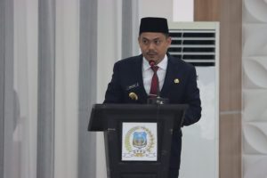 Plt Bupati Paparkan APBD Perubahan Koltim Dihadapan Legislator