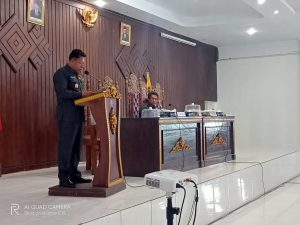 Wabup Butur Ahali Apresiasi Fraksi DPRD atas Diterimanya Tujuh Raperda untuk Dibahas