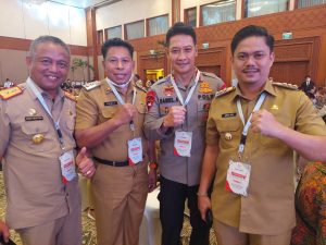 Wakil Bupati Buton Utara Ahali Mengikuti Pengarahan Presiden Joko Widodo