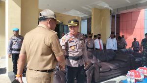 Wakil Bupati Ahali Hadiri Apel Gelar Pasukan Operasi Zebra 2022 di Mako Polres Butur