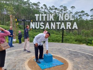Wakil Bupati Butur Ahali Kunjungi Lokasi Ibu Kota Nusantara, Kalimantan Timur