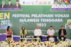 Gubernur Sultra Buka Giat Festival Pelatihan Vokasi BPVP Kendari