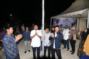 La Yuli Realisasikan 18 Titik Lampu Jalan di Lorong Safira Indah