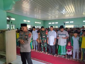 Polsek Onembute Shalat Gaib dan Doa Bersama Untuk Korban Gempa Cianjur