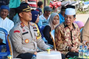 Kapolres Konawe Apresiasi H Mapiasse Wakafkan Tanah Pribadinya Pembangunan Masjid Musdalifah Unaaha