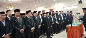 Ketua KPU Konawe Lantik Anggota PPK Pemilu 2024