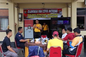 Kapolres Konawe Harap Agar Pers Tak Sungkan Minta Informasi pada Polri