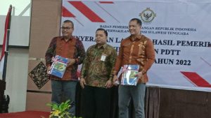 Ketua DPRD dan Sekda Konawe Terima Hasil Pemeriksaan BPK Perwakilan Sultra