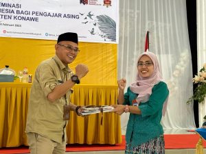 Kadis Dikbud Konawe Buka Kegiatan Diseminasi Program BIPA
