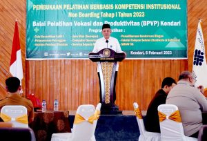 Gubernur Sultra Buka 10 Paket Pelatihan di BPVP Kendari