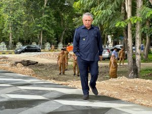 Adopsi Malioboro, Kery Revitalisasi Kota Unaaha Konsep Taman dan Pedestarian