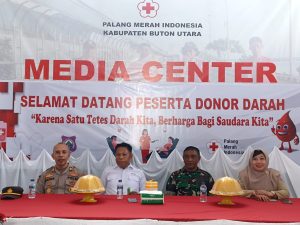 PMI Buton Utara Gelar Donor Darah