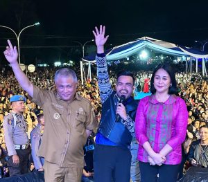 Ribuan Masyarakat Padati Penampilan Fildan di Perayaan HUT Konawe ke-63