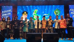 Bupati Butur Hadiri Malam Ramah Tamah Penutupan HUT Kabupaten Konawe ke-63