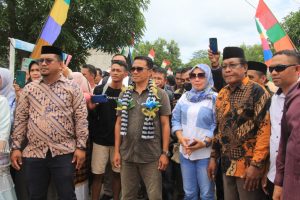 Pemdes Ulunambo Gelar Pertandingan Persahabatan dengan Desa Bobolio Konkep