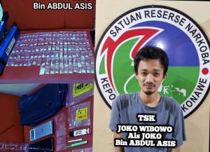 132 Paket Sabu Berhasil Diamankan, Pria Asal Tuoy Konawe Ditangkap Polisi