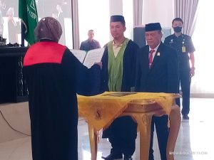 Tadjudin Dongge Resmi Gantikan Kadek Rai Sudiani Sebagai PAW Wakil Ketua I DPRD Konawe