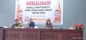 Gelar Sosialisasi Pemilu Partisipatif, Bawaslu Konawe Tekankan Peran Masyarakat