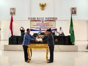 DPRD Konawe Gelar Rapat Paripurna Penyerahan LKPJ Tahun Anggaran 2022
