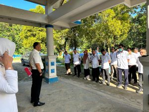 Hari Pertama Kerja Pasca Libur Lebaran, Sekda Sidak Seluruh OPD Pemkab Konawe