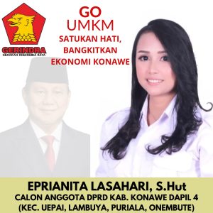 Politisi Muda Eprianita Lasahari Siap Maju Pileg 2024 Konawe