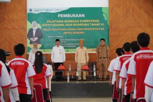 Wagub Sultra Buka Empat Program Pelatihan di BPVP Kendari