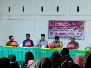 Warga Merasa Nyaman Sampaikan Aspirasi Kepada Ketua DPRD Konawe