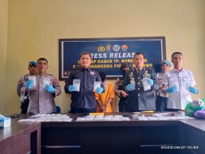 Tangkap 4,3 KG Sabu, Konawe Jadi Target Pasar Peredaran Narkoba Terbesar di Sultra