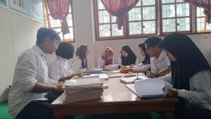 25 Mahasiswa UT Kendari Menempuh Studi PKP di Dinas Perpustakaan Konawe