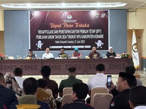 KPU Konawe Umumkan 182.840 Daftar Pemilih Tetap Pemilu Tahun 2024